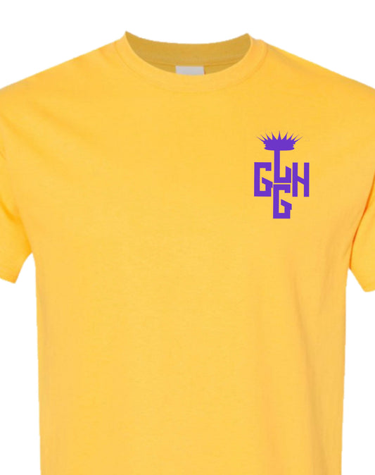 T-SHIRT LOYAL-T (Yellow/Purple)