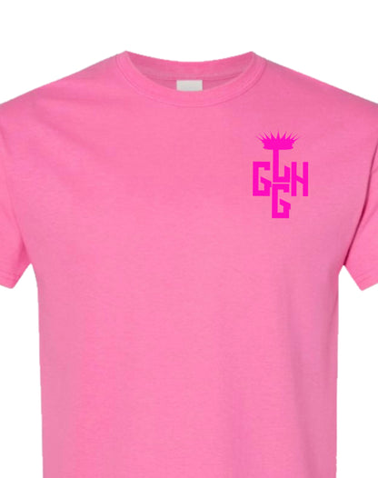 T-SHIRT LOYAL-T (Pink/Hot Pink)