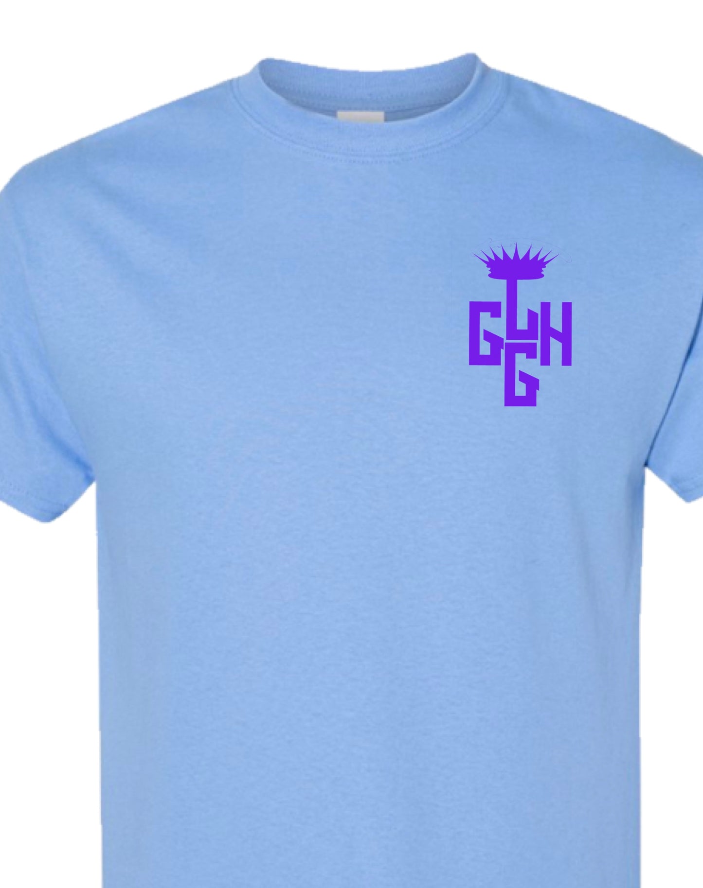 T-SHIRT LOYAL-T (Sky Blue/Purple)