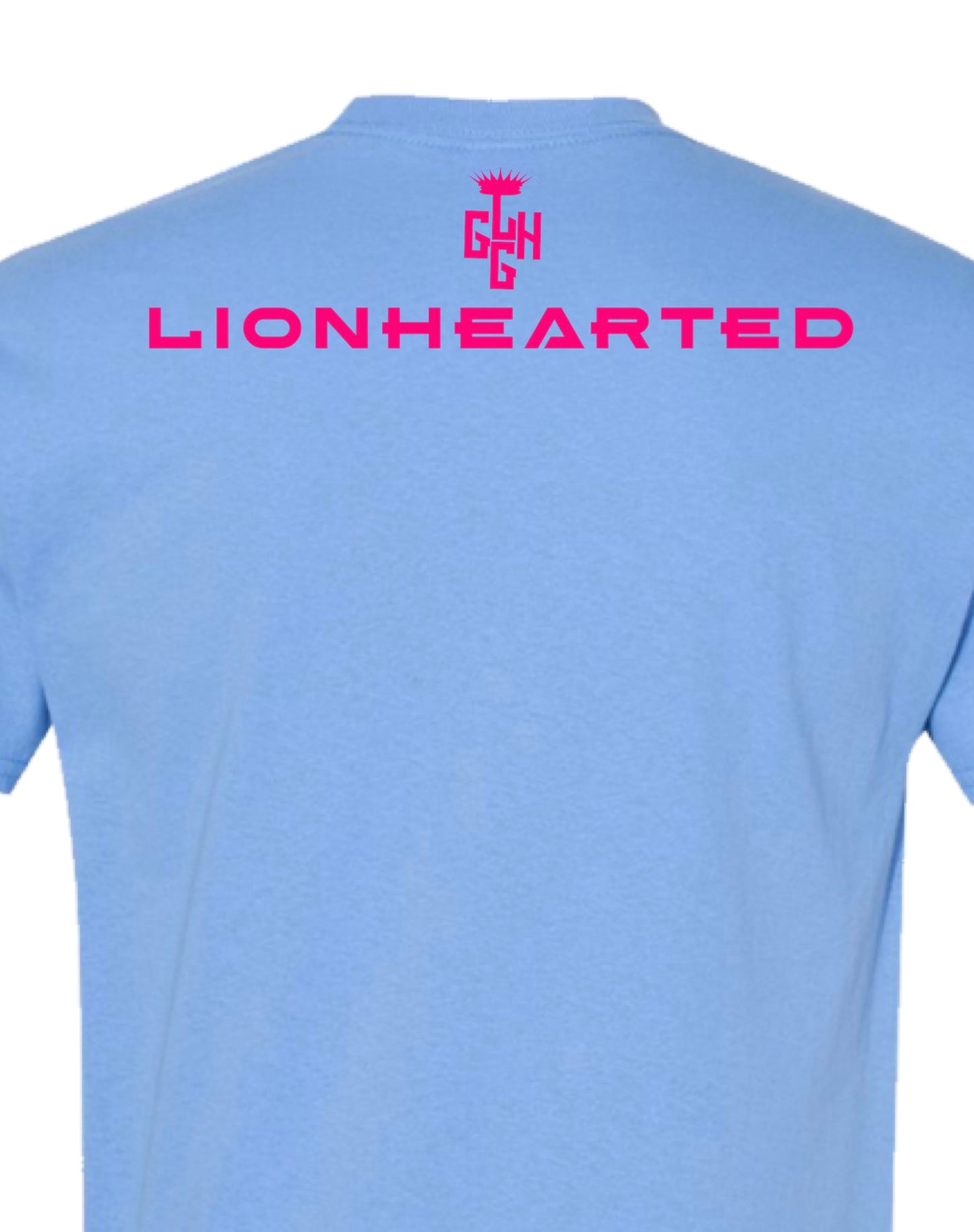 T-SHIRT LOYAL-T (Sky Blue/Hot Pink)