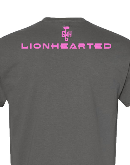 T-SHIRT LOYAL-T (Gray/Hot Pink)