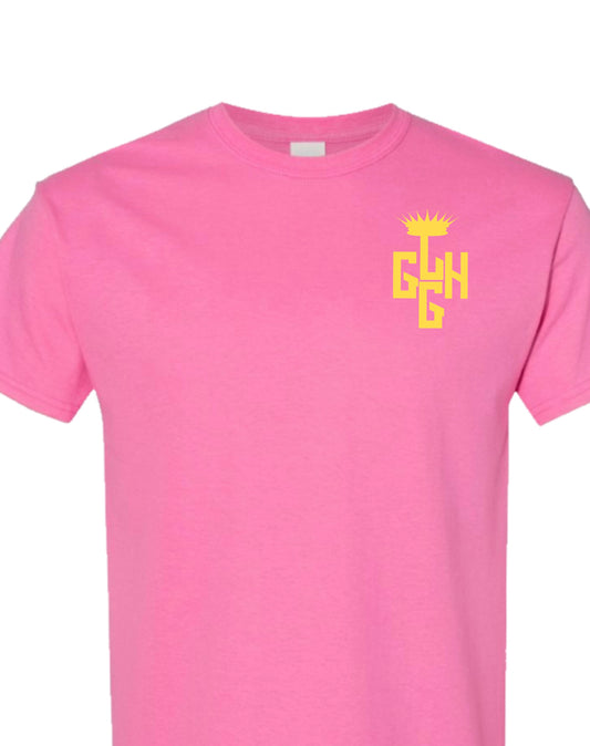 T-SHIRT LOYAL-T (Pink/Yellow)