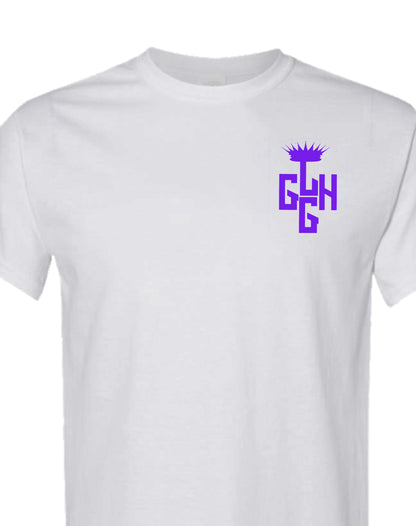 T-SHIRT LOYAL-T (White/Purple)