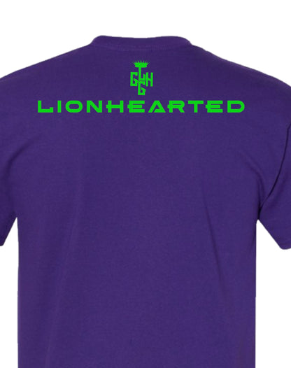 T-SHIRT - LOYAL-T (Purple/Green)