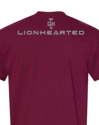 T-SHIRT - LOYAL-T (Maroon/Grey)