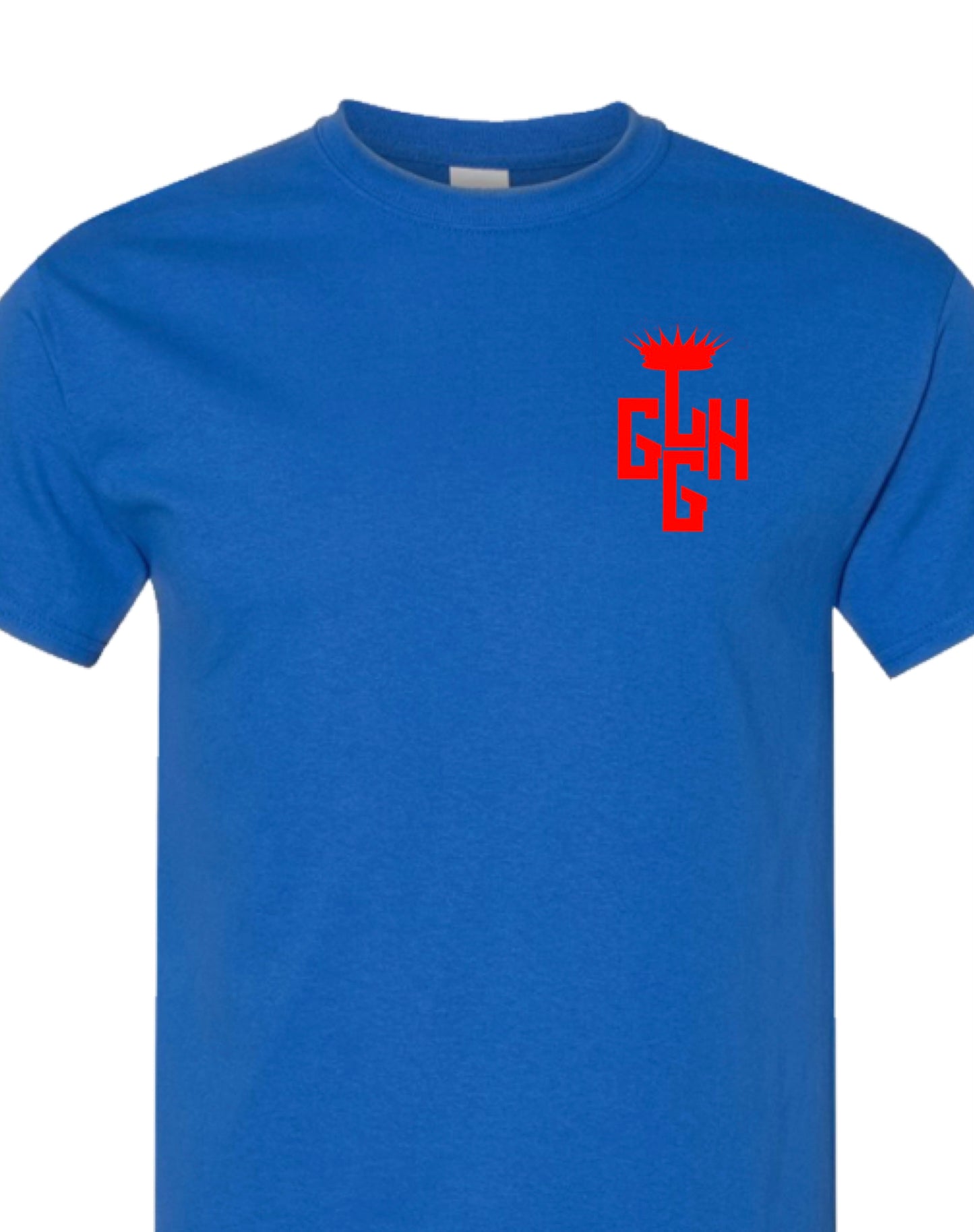 T-SHIRT - LOYAL-T (Blue/Red)