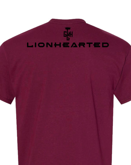 T-SHIRT - LOYAL-T (Maroon/Black)