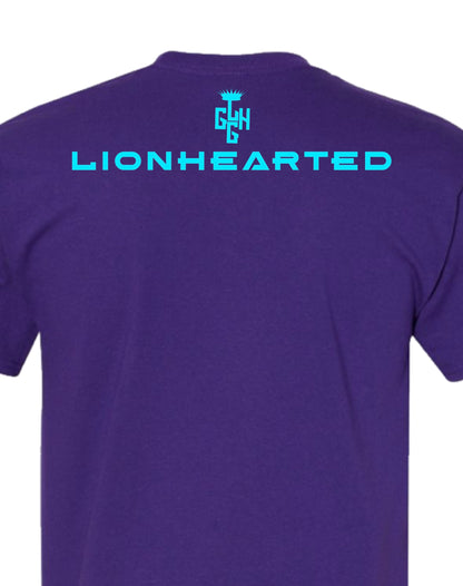 T-SHIRT - LOYAL-T (Purple/Teal)