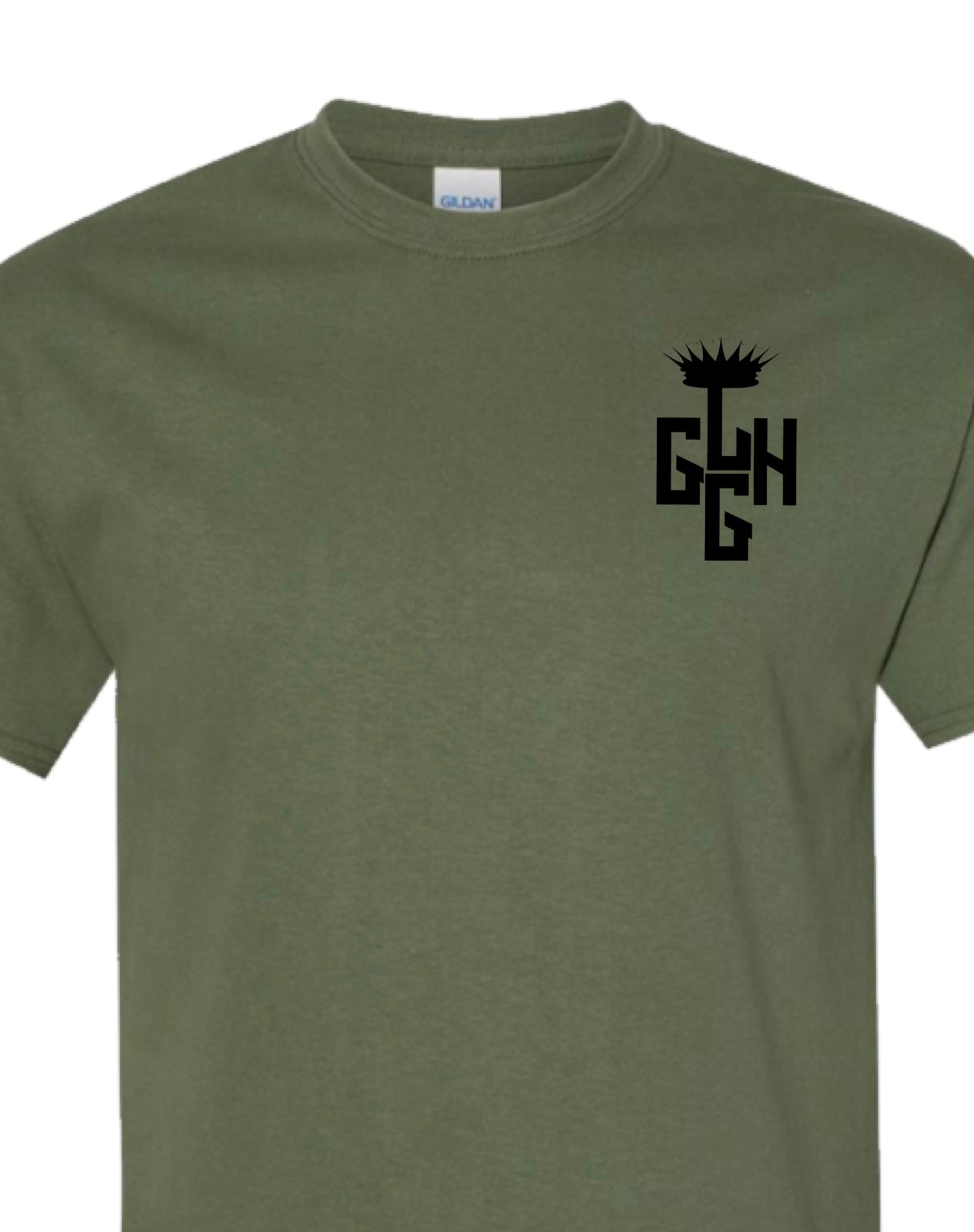 T-SHIRT LOYAL-T (Army Green/Black)