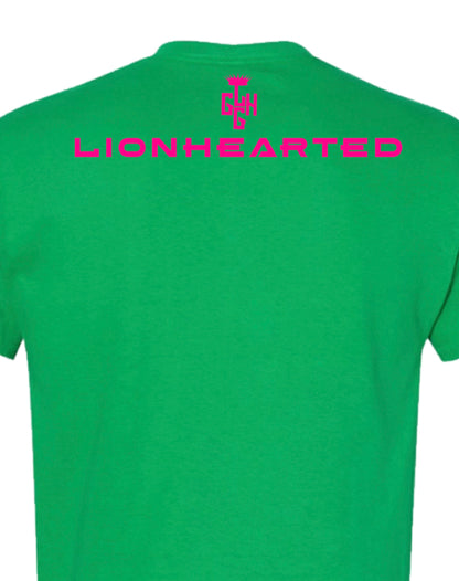 T-SHIRT LOYAL-T (Green/Hot Pink)