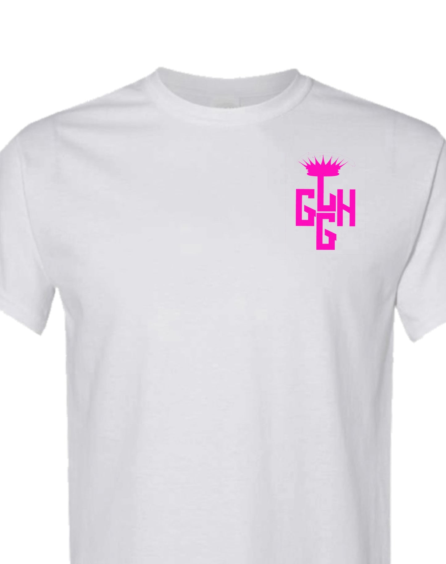 T-SHIRT LOYAL-T (White/Hot Pink)