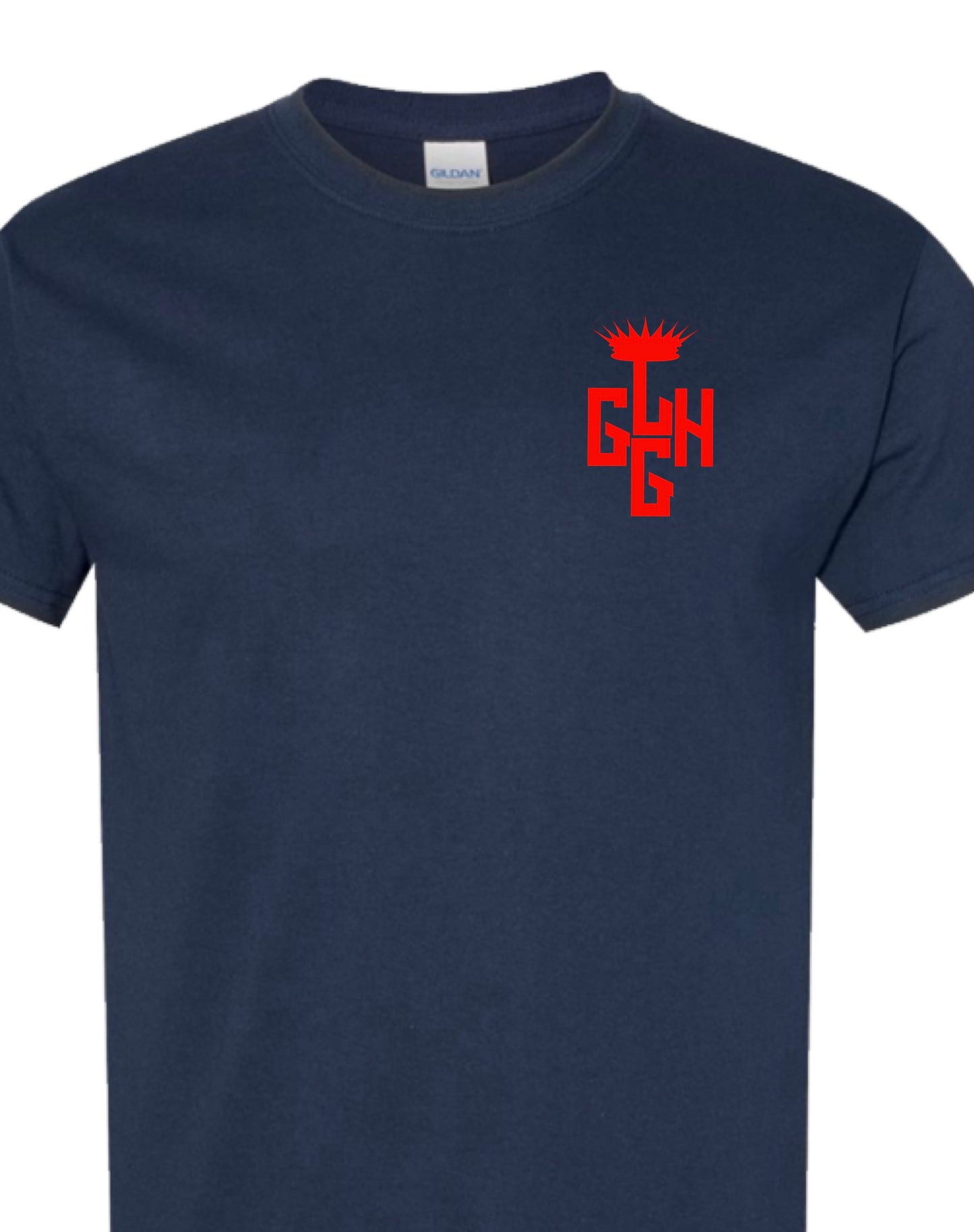 T-SHIRT - LOYAL-T (Navy/Red)