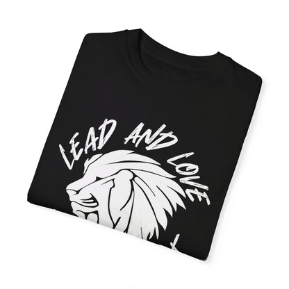 T-SHIRTS - Lead & Love (Black/White)