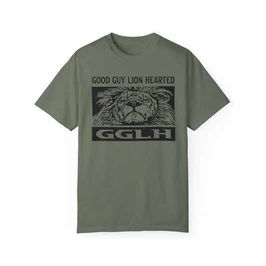 T-SHIRTS - CLASSIC LION  (Army Green/Black)