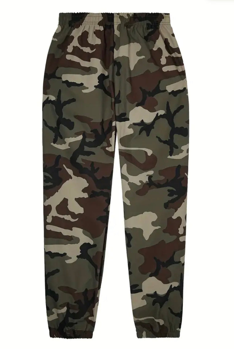 PANTS - JOGGERS (army camo)