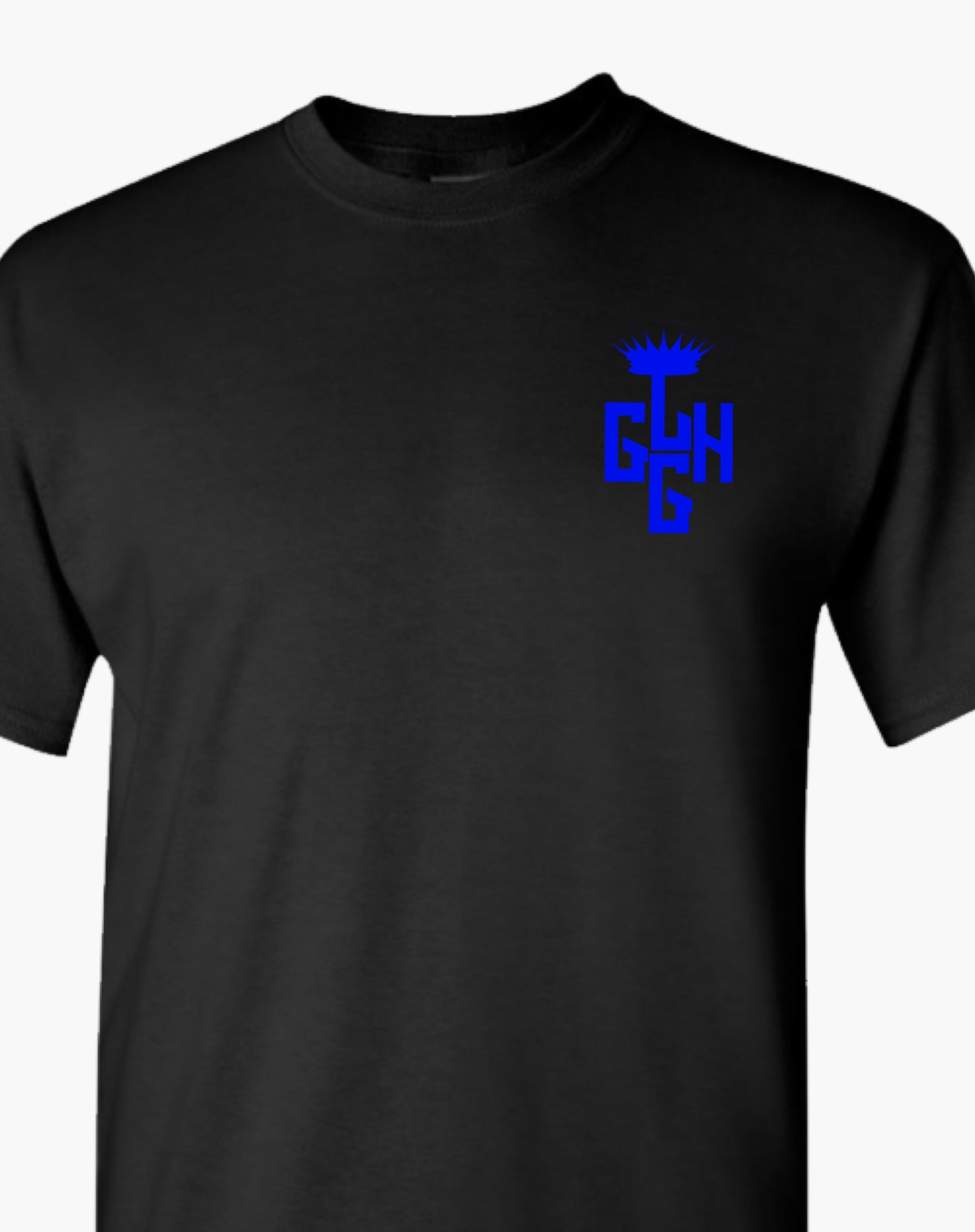 T-SHIRT - LOYAL-T (Black/Blue)