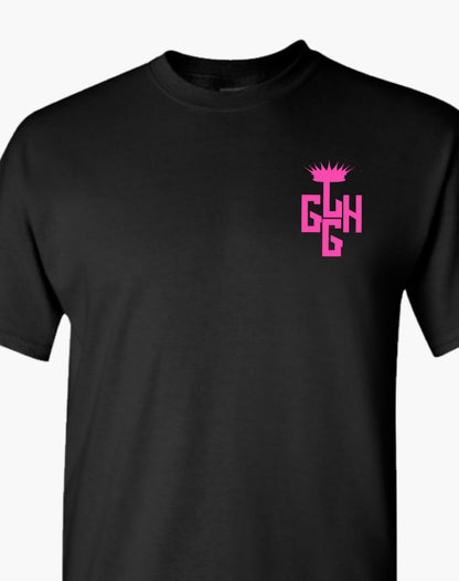 T-SHIRT - LOYAL-T (Black/Pink)