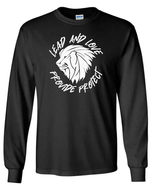 LONG SLEEVE - LEAD & LOVE (Black/White)