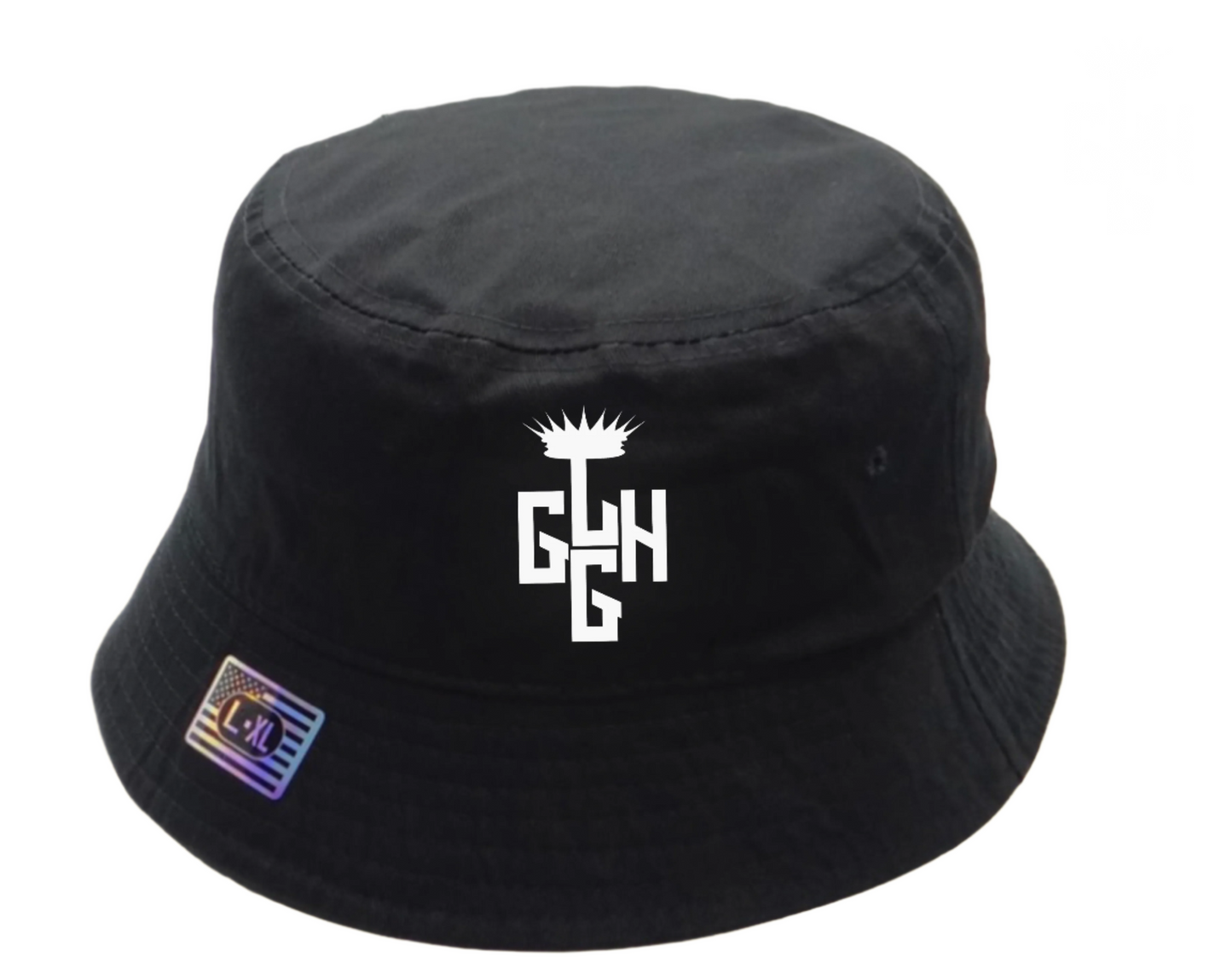 HAT -  BUCKET (Black/White)