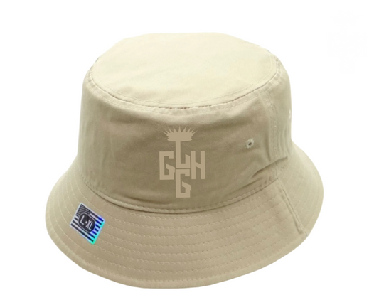 HAT - BUCKET (Khaki/Cream)