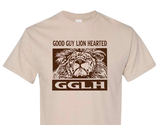 T-SHIRTS - CLASSIC LION (Tan/Brown)